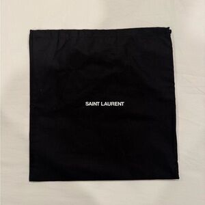 Saint Laurent Black Dust Bag